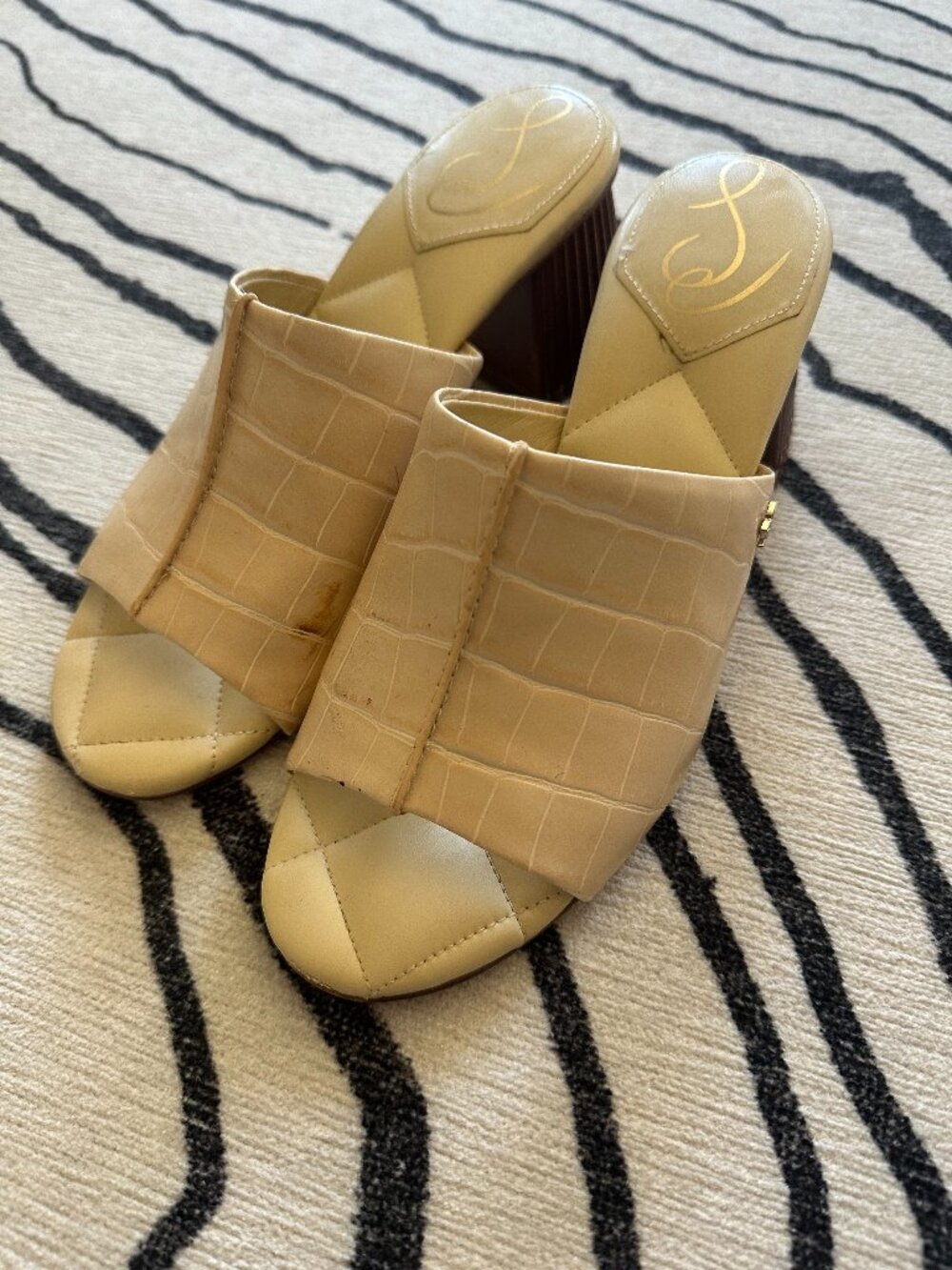 Sam Edelman Sonya Sculptural Slip-on Sandals